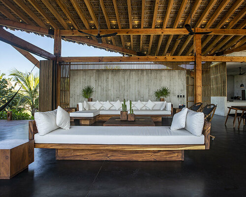 a modern paradise: casa leria, a handcrafted beachfront oasis in mexico