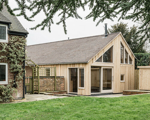 historic english barn transformed into picturesque garden retreat by manea kella