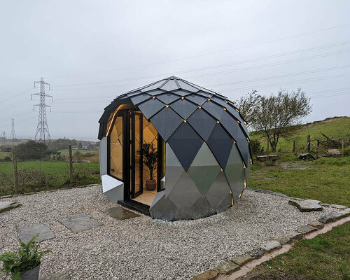 anthony hodson restores work-life balance with reclusive garden office pod