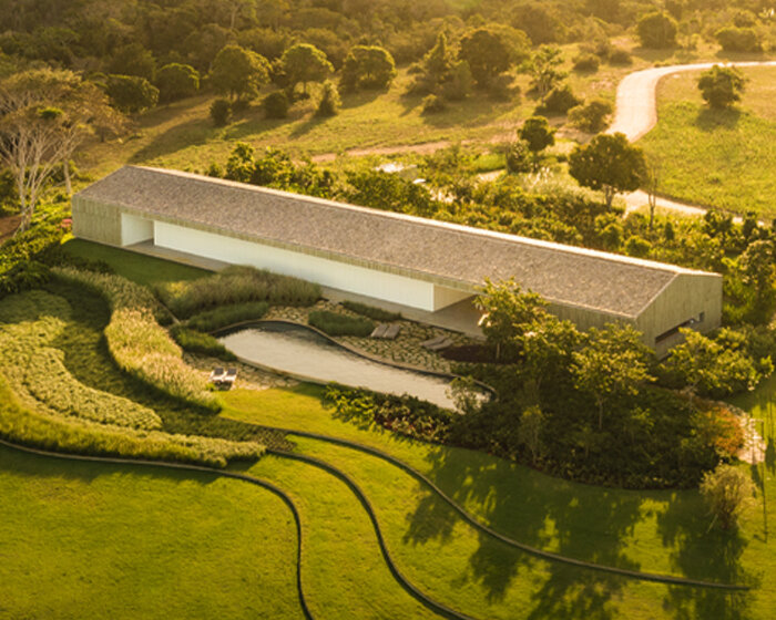 'casa vista' by studio MK27 extends dramatically across northeast brazil's coastal landscape