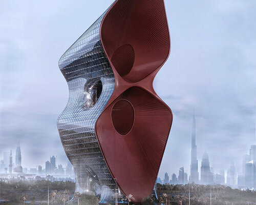 absorbent sandstorm skyscrapers envisioned to echo dubai's skyline while cleaning up its air