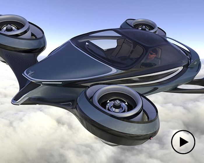 pierpaolo lazzarini's aircar soars the skies at 750 km/h, powered by rolls-royce jet engines