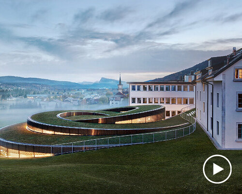 designboom visits audemars piguet watchmakers at spiraling BIG-designed museum