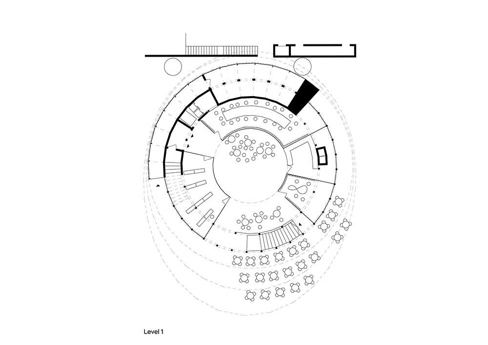 apropos architects composes glass spiral structure for the expo 2025 ...