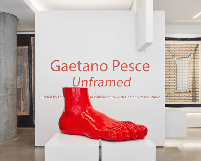 gaetano pesce exhibits original 'unframed' drawings at new york's galerie56