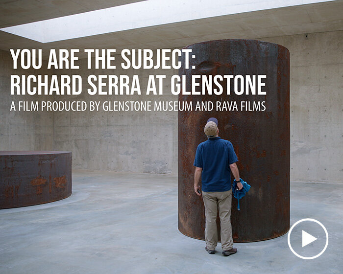 worldwide digital film premiere: 'you are the subject: richard serra at glenstone'