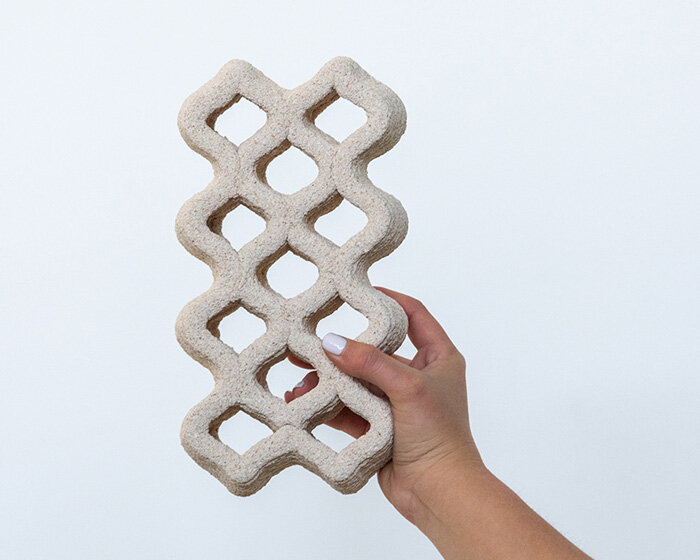 3D printed bioceramic bricks give new life to eggshell waste as building materials