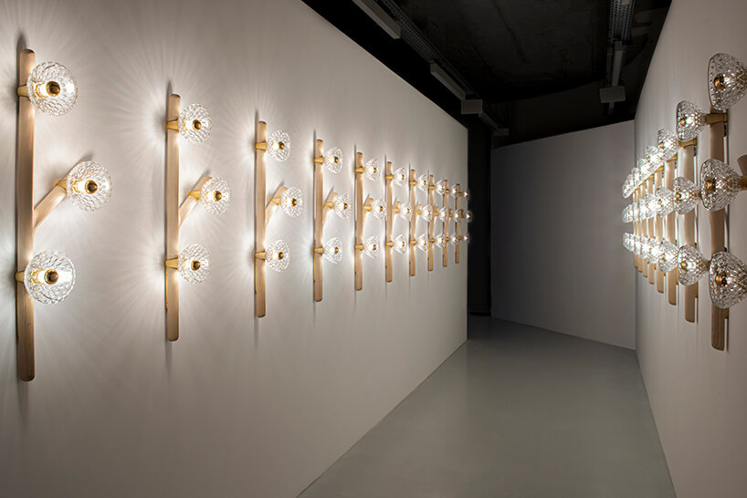 saint-louis lights up lumières installation at milan design week 2023