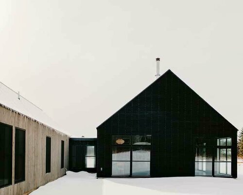 'svart hus' in wisconsin embraces japanese and scandinavian design principles