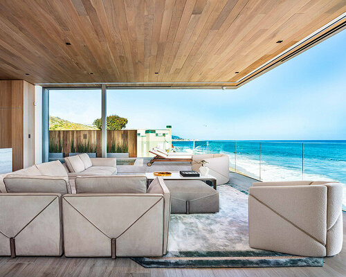 visionnaire's furniture refresh coastal villa malibu with bold modern lines