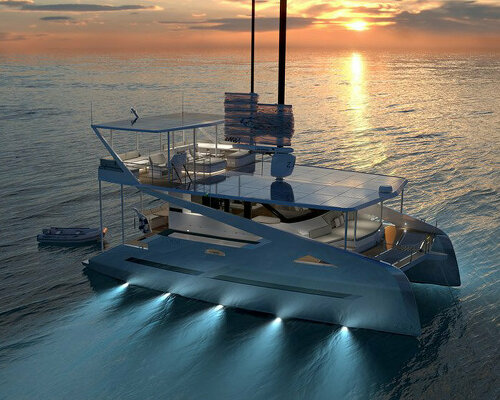 solar-powered ZEN50 catamaran integrates automated wingsail for zero-emission voyages