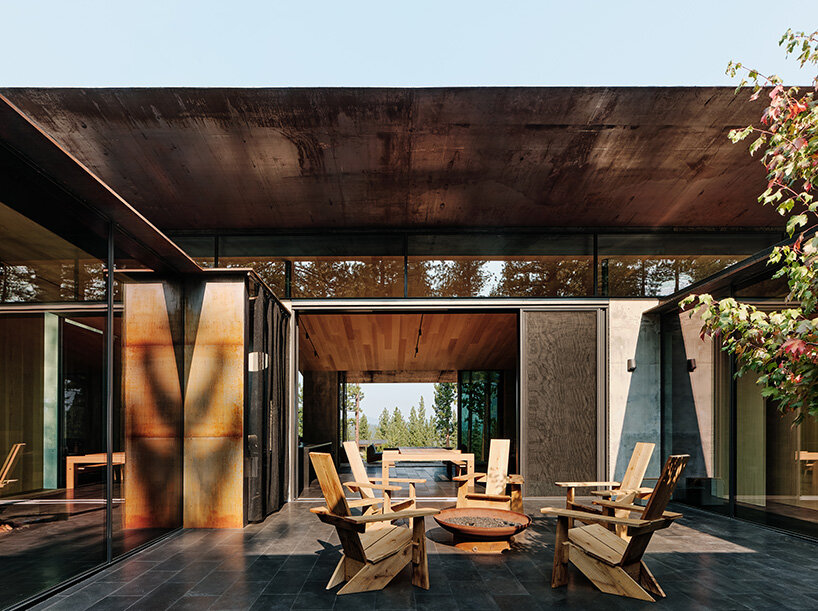 CAMPout: Faulkner Architects' Modern Mountain Home At Lake Tahoe