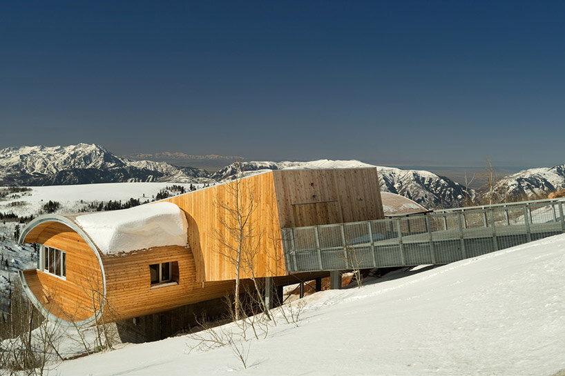 Incredible mountain modern dwelling offers slope-side living in Montana