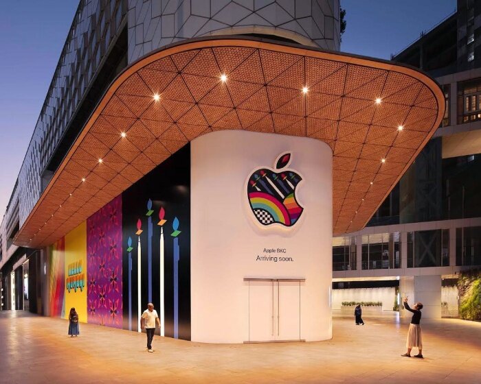 apple to open first flagship store in india with a whimsical redesigned logo