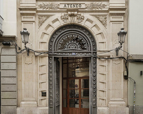 old and new intertwine with oak wood expressions for historic ateneo de madrid restoration