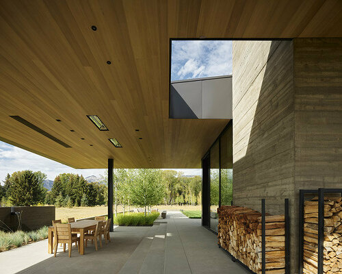 preserving history, embracing nature: CLB architects' black fox ranch in jackson, wyoming