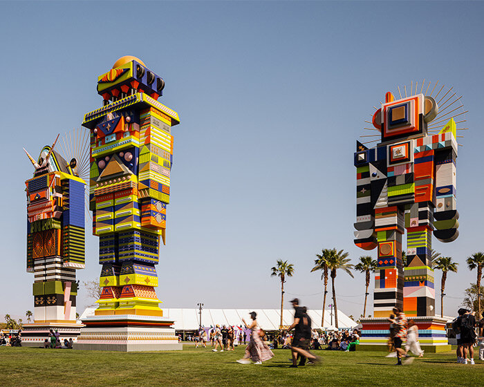 coachella 2023 art installations immerse visitors in a world of vibrant architectural beacons