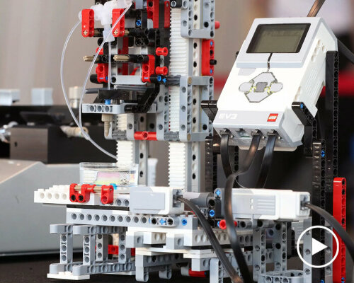 scientists build 3D bioprinter from LEGO bricks as low-cost solution to printing human skin