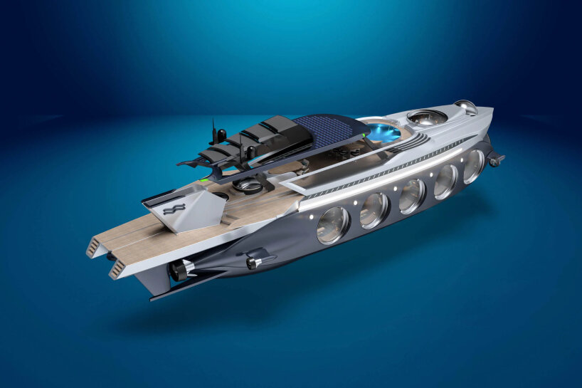 half yacht half submarine nautilus by u boat worx exudes lush