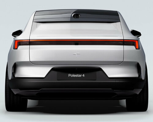 no rear window, no problem - say hello to polestar 4 electric SUV with camera on the back