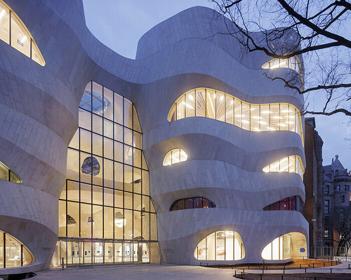 studio gang sculpts the natural history museum's new wing like an eroded canyon