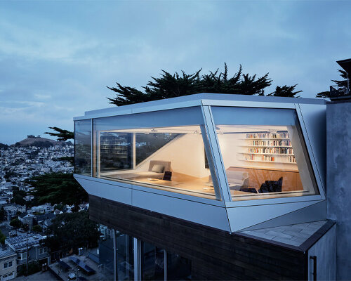 hovering above san francisco, this home office by OPA invites deep reflection and clarity