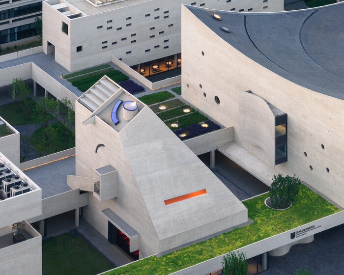 OPEN architecture weaves rooftop gardens throughout its shanfeng academy building