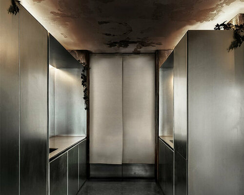 theo c. domini abstracts steel and faded plaster for this 19th-century parisian apartment