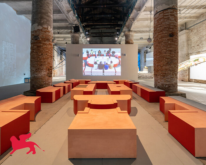 DAAR's reproduction of fascist façade earns golden lion at venice architecture biennale