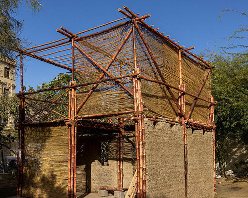 students propose bamboo flood-responsive housing in karachi using vernacular architecture