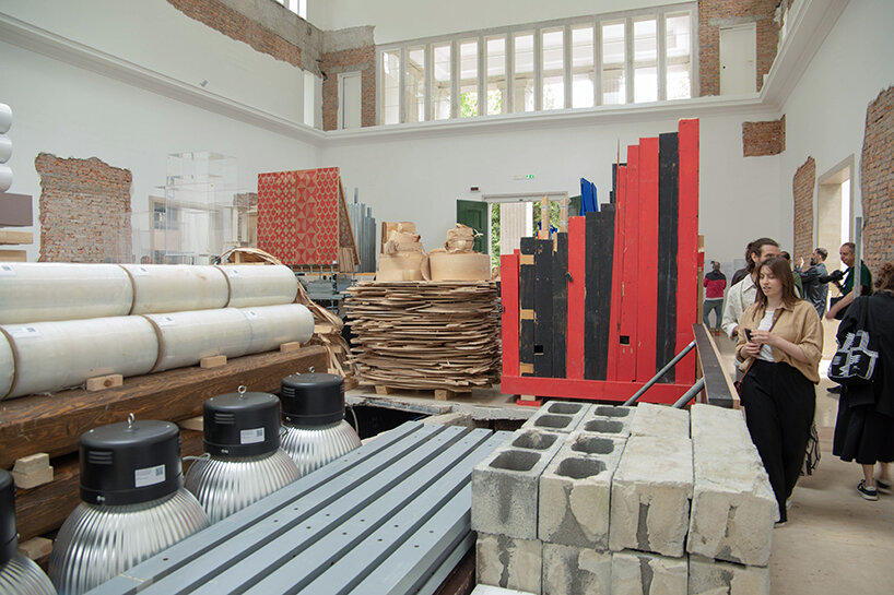 german pavilion is 'open for maintenance' at the venice biennale