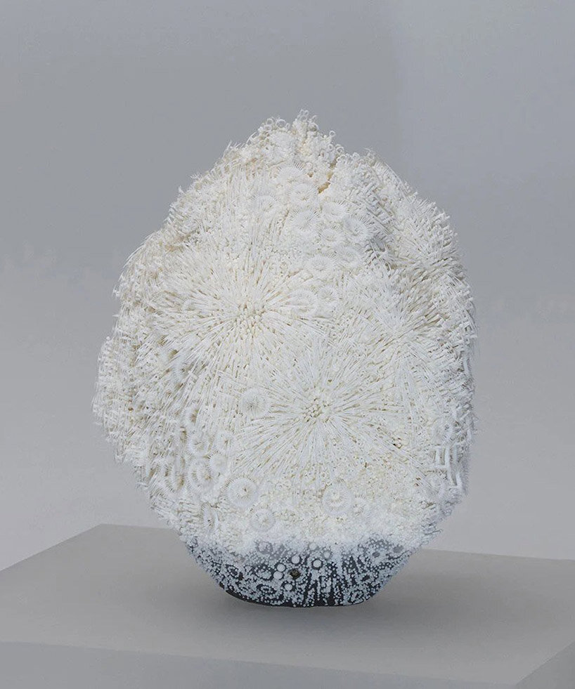 eriko inazaki's intricate ceramic wins LOEWE foundation craft prize