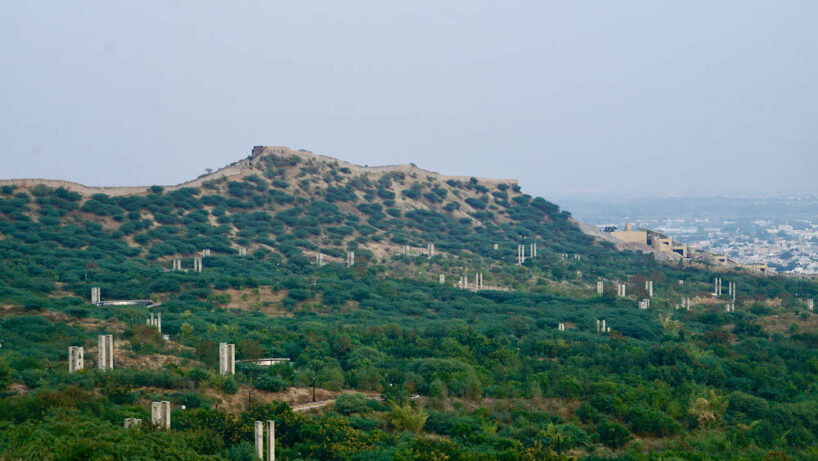 smritivan memorial plants circular concrete reservoirs dedicated to ...