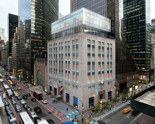 OMA tops tiffany & co. new york flagship with a glass 'blue box'