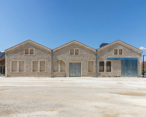 atelier LUMA uses algae, salt, and bioplastics to design it large-scale laboratory in arles