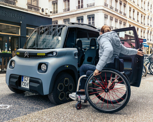 with citroën 'ami for all', persons with reduced lower-limb mobility can drive on their own