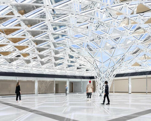 olafur eliasson's 'common sky' complements buffalo AKG art museum renewal by OMA