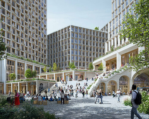 henning larsen to add to berlin's urban tapestry with new neighborhood, ku'lturhof