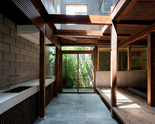 minimal hotel renovation breathes new life into old wooden townhouse in kyoto