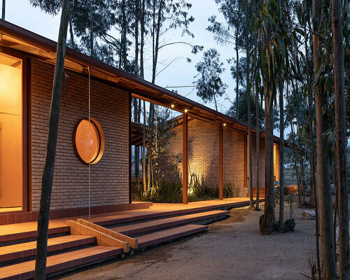 luminous 'el picadero' by gabriel rivera arquitectos elevates a horse farm in ecuador