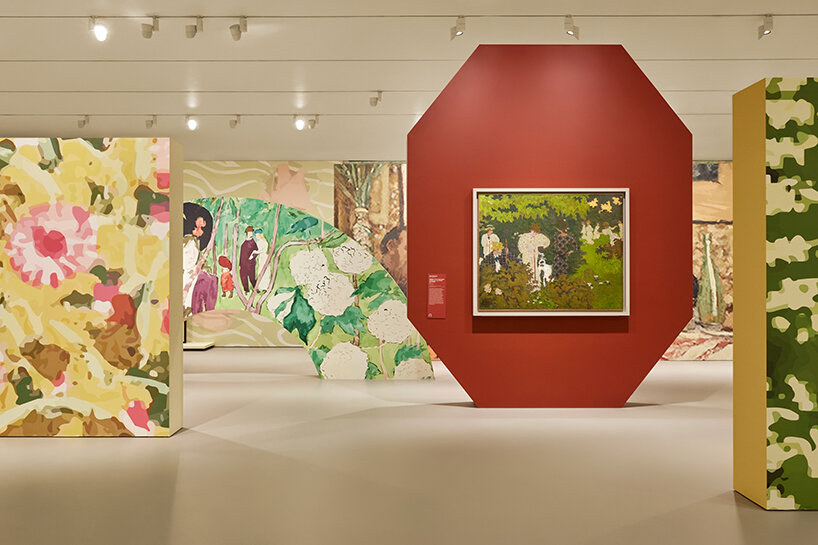 india mahdavi honors pierre bonnard's works in NGV scenography