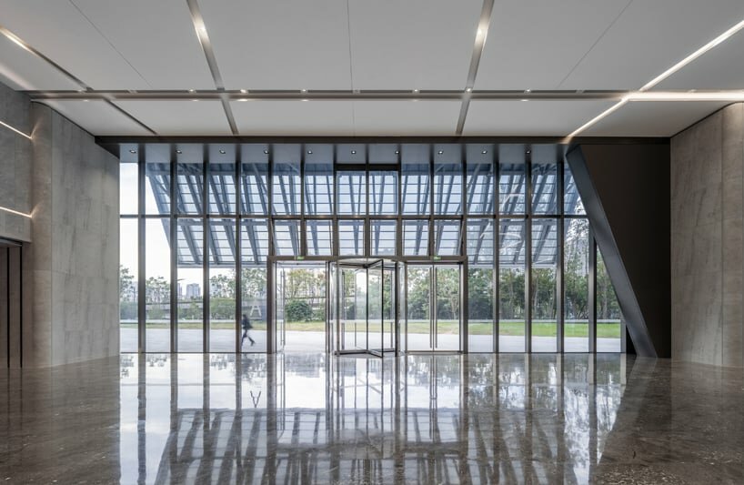 Givenchy store in Seoul has an undulating metal facade