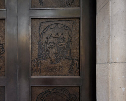 tracey emin carves women portraits for london's national portrait gallery's new bronze doors