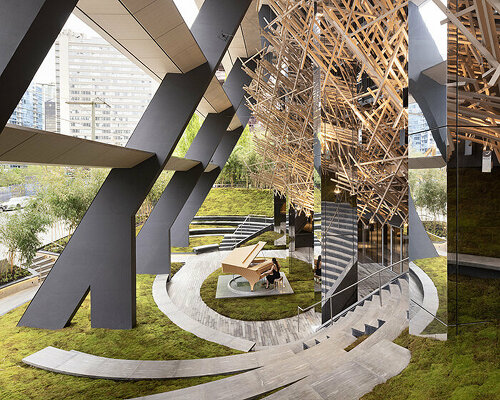 alberni by kengo kuma: a sculptural new tower completes in vancouver