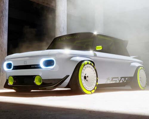 AUDI restores 1971 NSU prinz 4L into fully electric car 'EP4' styled as modern buggy