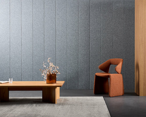 autex reimagines acoustic systems with three-dimensional paneled lanes