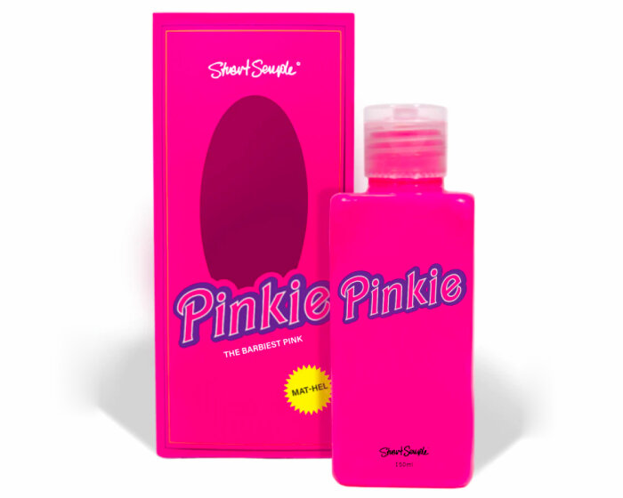 stuart semple unveils PINKIE paint, the barbiest shade of pink anyone can own except mattel