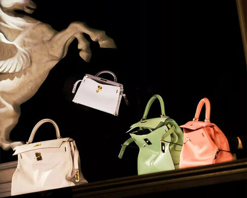 Hermès' cinematic performance in santa monica features birkin bags as singing puppets