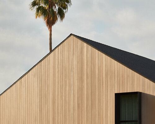 bittoni architects' los angeles duplex is a minimalist take on a traditional pitched-roof home