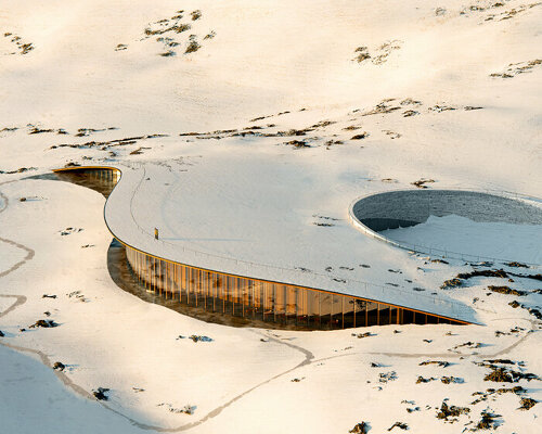 dorte mandrup's winning design for inuit heritage center in canada rises from a vast tundra